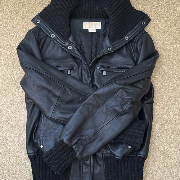 Michael Kors leather jacket - Picture 4 of 7